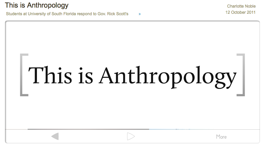 This is Anthropology: USF