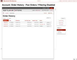 sf-30-Account-Order History - Few Orders Filtering Disabled